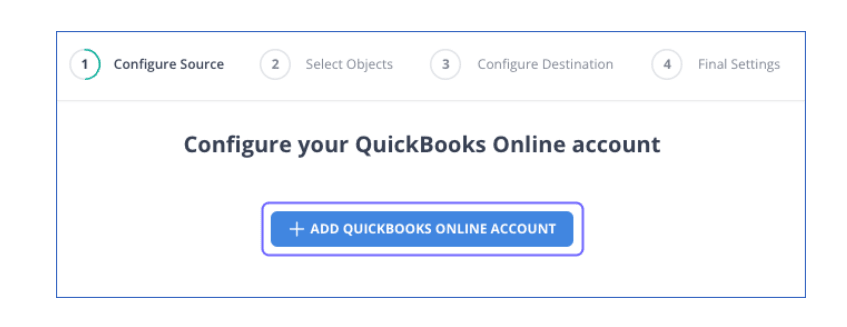 Quickbooks to Redshift - Quickbooks as a Source